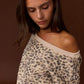 Unwind Shorts Leopard Print Drawstring Elastic Waist Shorts