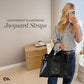 Midnight Black Jelly Tote Bag (Classic) by Case-Mate
