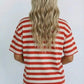 USA 250th Anniversary Commemorative Oversized Stripe Tee