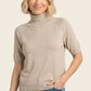 Cooper Turtleneck Solid Sweater