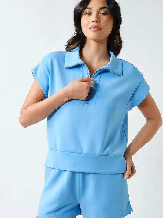 Laguna Half-Zip Ace Top