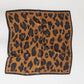 Sylvie Leopard Square Scarf