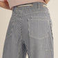 Jax Drawstring Waist Stripe Barrel Pants