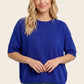 Thrive Elbow Sleeve Solid Sweater
