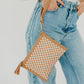 Veda Woven Crossbody and Clutch Bag