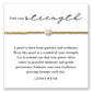Intentions Pearl Adjustable Bracelet with Freshwater Pearl