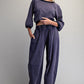 Marie Mineral Washed Barrell Sweatpants