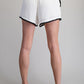 Scallop Hem Cotton Gauze Shorts
