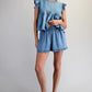 Miami Ruffle Hem Shorts