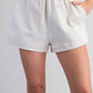 Novel Mineral Washed Striped Shorts