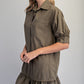 Boston Button Down Mini Dress