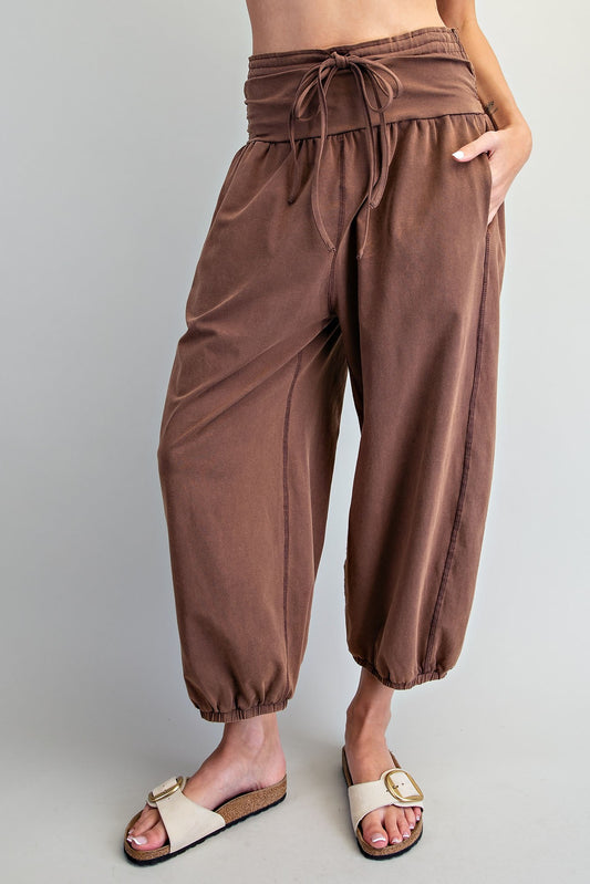 Felix Jogger Wide Waistband Tie Joggers