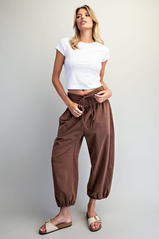 Felix Jogger Wide Waistband Tie Joggers