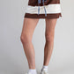Elanor Contrast Stripe Skort