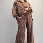 Colson Mineral Wash Polka Dot Long Sleeve Pullover