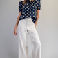 Mira Polka Dot Puff Sleeve Blouse
