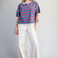 Trail Soft Washed Striped Boxy Top