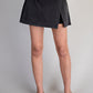 Free Mini Skort Chic Wrap A Line Silhouette Skort