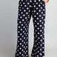 Ashville Pants with Polka Dot And Contrast Trim