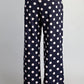 Ashville Pants with Polka Dot And Contrast Trim