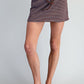 Skip Skort Striped Drawstring Skort