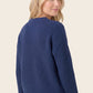 Focused Solid Fuzzy Basic Sweater