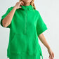 Malibu Summit Short Sleeve Half-Zip Hoodie