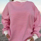 Bali Mockneck Striped Sweatshirt