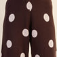 Enzo Knit Polka Dot Knit Pants