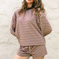 Marlowe Long Sleeve Top Classic Striped Long Sleeve Top