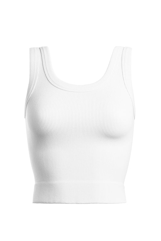 Ideal Rib Crop Basic Tank