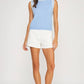 Winchester Embroidered Sleeveless Knit Tank Top
