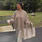 Latte Gingham Bow Jelly Tote Bag (Classic) by Case-Mate