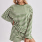 Chicago Shorts Striped Knit Drawstring Shorts