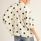 Agusta Polka Dot Satin Top Polka Dot Satin Top