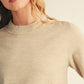 Rhonda Round Neck Half Sleeve Sweater Top