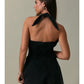 Cherry Bomb Vest-Style Romper with Micro Shorts