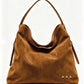 Evie Suede Hobo Shoulder Bag