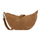 Paige Structured Suede Woven Crossbody