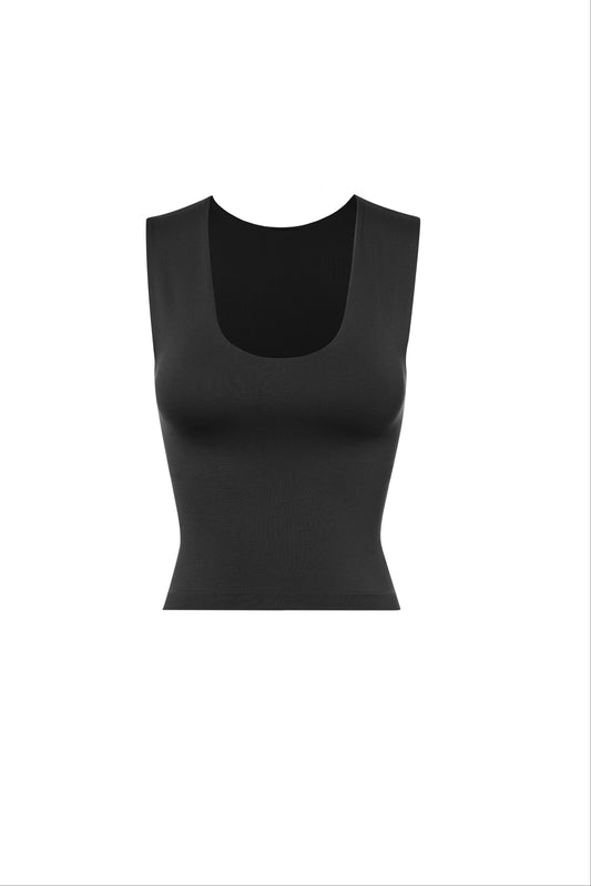 Sway Inner Lined Wide Shoulder Tank