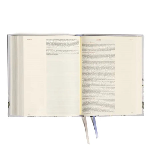 Lavender Fields CSB Notetaking Bible, Large Print Hosanna Revival Edition