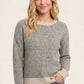 Bailey Long Sleeve Contrast Trim Sweater