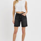 David TC High Rise Mid Length Shorts by Risen