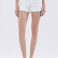 Optic White Tummy Control Super High Rise Shorts by Lovervet
