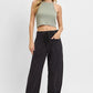Rebek High Rise Crop Wide Barrel Cargo Pocket Pants by Risen
