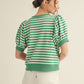 Alignment Stripes Sweatshirts Top