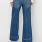 Arden High Rise Crop Wide Jeans by Risen