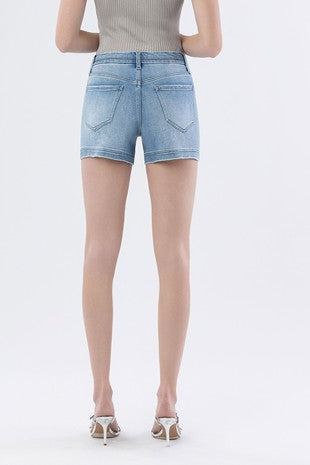 Dutifully High Rise Seamless Wb Patch Pocket Shorts