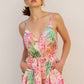 All In Love Deep Surplice Romper