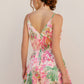 All In Love Deep Surplice Romper